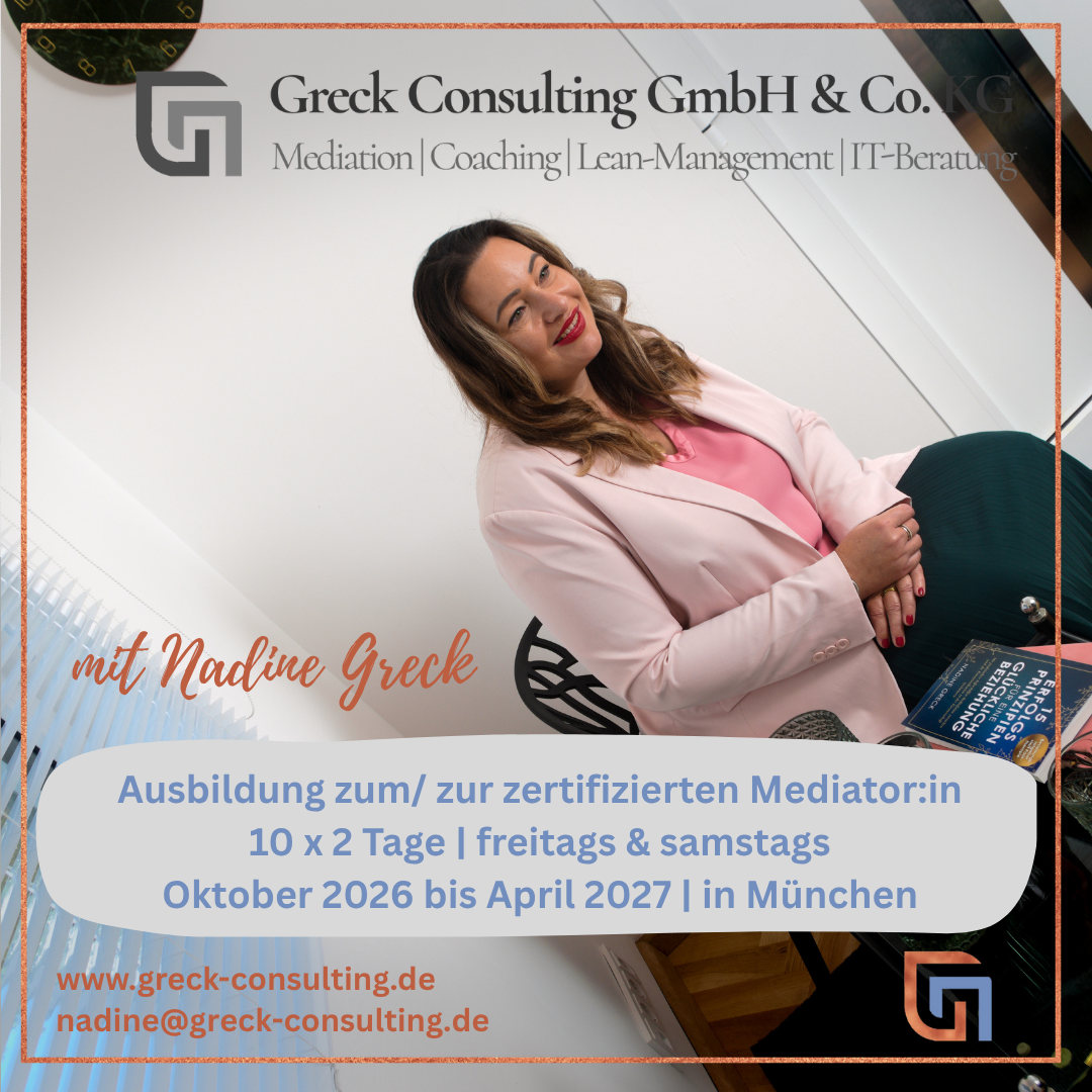 Ausbildung zum zertifizierten Mediator